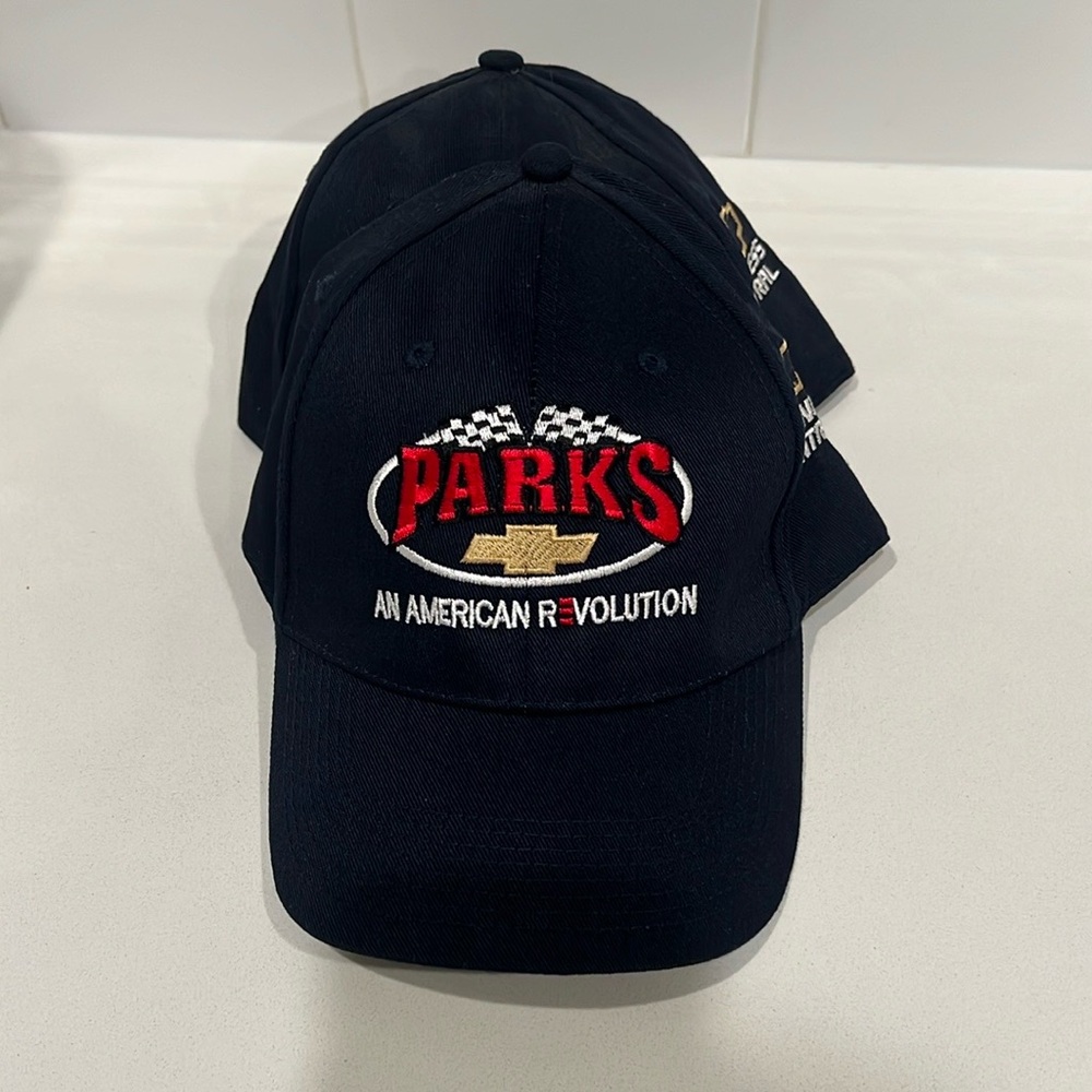 Vintage Parks Chevrolet Adjustable Hat Cap. American Revolution! Never Worn!